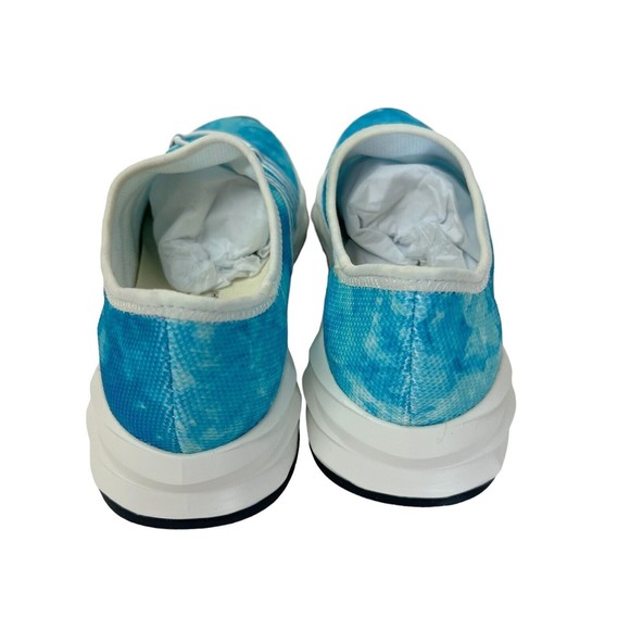 Isaac Mizrahi Sneakers Shoes ~ 7.5 Tie Dye Sea Glass Multi Blue Slip on NEW - Picture 5 of 9